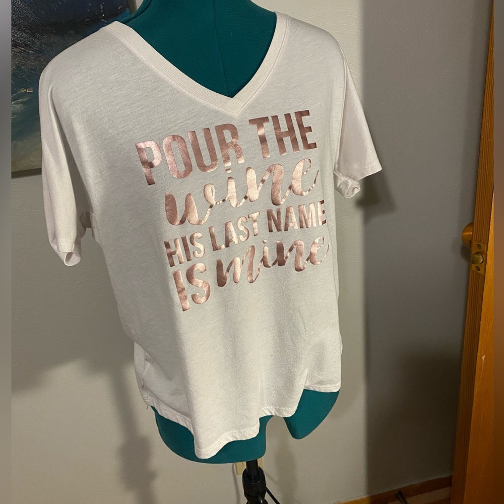 🍟 Bachelorette (bride) shirt! Wine theme